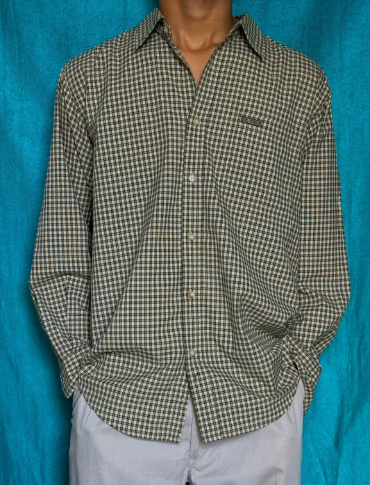 Micro check shirt