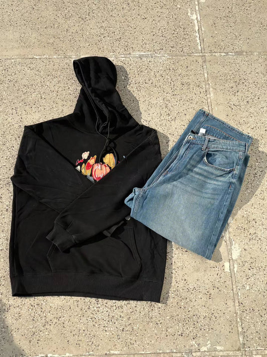 Black hoodie
